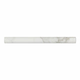 Calacatta Gold Marble Honed Quarter - Round Trim Molding