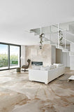 12 X 24 Reves Noisette Glossy Onyx Look Porcelain Tile