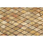 Scabos Travertine 1" Diamond Tumbled Mosaic Tile-Travertine Mosaic-American Tile Depot