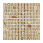 Selene Deity Square Mosaic Wall Tile-Mixed Mosaic-American Tile Depot