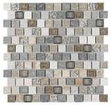 Sample of Selene Beach Square Mosaic Wall Tile-Sample-American Tile Depot