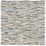 Selene Beach Stack Linear Mosaic Wall Tile