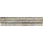 Silver Travertine Honed OG-1 Chair Rail Molding Trim-Travertine Molding/Trim-American Tile Depot