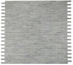 Summer Soft Grey Linear Glass Mosaic Tile-Glass Mosaic-American Tile Depot