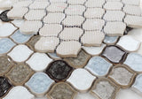 Oasis Abby Arabesque Mosaic Wall Tile
