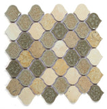 Oasis Autumn Arabesque Mosaic Wall Tile