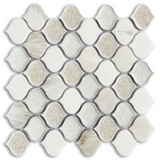 Oasis Calacatta Arabesque Mosaic Wall Tile