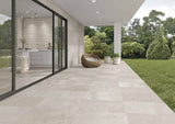 12 X 24 Sunstone Grey Pressed Stone Look Matte Porcelain Tile