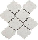 Terrazzo Silver Marble Polished 4" Morocco Mosaic Tile-Marble Mosaic-American Tile Depot