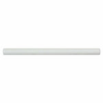 Thassos White Marble Honed 3/4 X 12 Bullnose Liner-Marble Molding/Trim-American Tile Depot