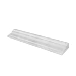 Thassos White Marble Honed F-5 Chair Rail / Crown Molding Trim-Marble Molding/Trim-American Tile Depot