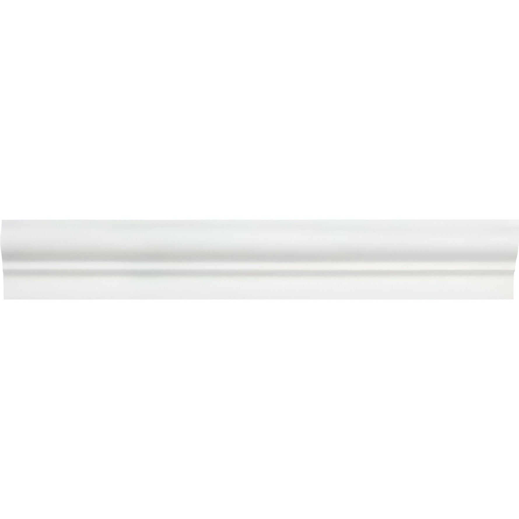 Thassos White Marble Polished OG-1 Chair Rail Molding Trim-Marble Molding/Trim-American Tile Depot