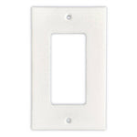 Thassos White Marble Single Rocker Switch Wall Plate / Switch Plate / Cover - Honed-Marble Wall/Switch Plate-American Tile Depot