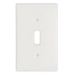 Thassos White Marble Single Toggle Switch Wall Plate / Switch Plate / Cover - Honed-Marble Wall/Switch Plate-American Tile Depot