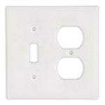 Thassos White Marble Toggle Duplex Switch Wall Plate / Switch Plate / Cover - Polished-Marble Wall/Switch Plate-American Tile Depot