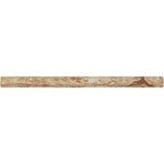 Valencia Travertine Honed 3/4 X 12 Bullnose Liner-Travertine Molding/Trim-American Tile Depot