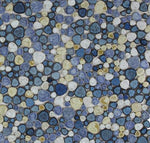 Venus Night Ocean Pebble Porcelain Mosaic Tile-Porcelain Mosaic-American Tile Depot