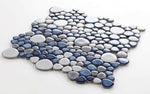 Venus Night Sky Pebble Porcelain Mosaic Tile-Porcelain Mosaic-American Tile Depot