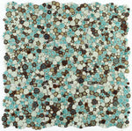 Venus Noon Grass Pebble Porcelain Mosaic Tile-Porcelain Mosaic-American Tile Depot