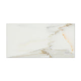 3 X 6 Calacatta Gold Marble Polished Subway Brick Field Tile