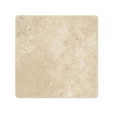 4 X 4 Durango Cream Travertine Tumbled Field Tile