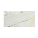 6 X 12 Calacatta Gold Marble Honed Subway Brick Field Tile