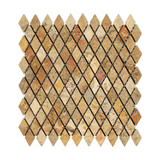 Scabos Travertine 1" Diamond Tumbled Mosaic Tile